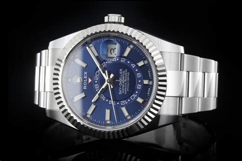 rolex skydweller blaues zifferbaltt|Rolex Sky.